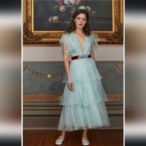 EUC macgraw Chandelier Dress in Mint, US Size 8